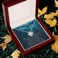 Pastors Wife Appreciation Gift Necklace Bible Study Gift Christmas Present For Pastors Wife Best Preacher Wife Gift Priest Wife Gift Love Knot Necklace