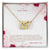 Mothers Day Gift For Grandmom Or Grandma -Two Hearts Necklace! Interlocking Hearts Necklace