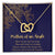 Mother Of An Angel - Interlocking Hearts Interlocking Hearts Necklace