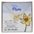 Mother'S Day From Daughter - You Gave Me Hope - Interlocking Hearts Necklace