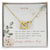 You Are My Life Mother'S Day Necklace Interlocking Hearts Necklace