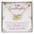 Collection Granddaughter - All That You Are - Interlocking Hearts Necklace