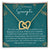 Surrogate Appreciation Gift Surrogate Gift Surrogate Gift With Message Card Surrogate Transfer Day Thank You Gift Interlocking Hearts Necklace