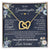 To My Granddaughter From Grandpa - Interlocking Heart Necklace Interlocking Hearts Necklace