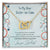 To My Sister-In-Law Interlocking Hearts Necklace