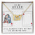 To My Queen I'Ll Always Find My Way To Be With You Best Gift For Soulmate Unique Necklace Gifts For Future Wife Interlocking Hearts Necklace