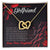 Girlfriend Interlocking Hearts Best Necklace Gift For Valentine'S Day Interlocking Hearts Necklace