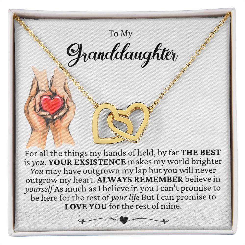 I Promise To Always Love You Interlocking Hearts Holding Hearts Edition Interlocking Hearts Necklace