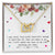 To My Wife Necklace - Anniversary Gift For Wife - Gift For Wife Interlocking Hearts Necklace