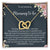 A Wonderful Mom - Interlocked Hearts Interlocking Hearts Necklace