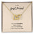 To My Bestfriend - No Truer Friendship Have I Found Than The Friendship I Have Found With You - Necklace Interlocking Hearts Necklace