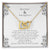 Mother & Daughter - An Unbreakable Bond Interlocking Hearts Necklace