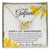 1St Anniversary Gift For Girlfriend Personalized Anniversary Gift One Year Anniversary Gifts 1 Year Anniversary Gift For Girlfriend Interlocking Hearts Necklace