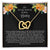 In Loving Memory Baby Necklace Interlocking Hearts Necklace