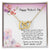 Happy Mother'S Day - Best Mom Ever - Necklace Interlocking Hearts Necklace