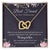Best Friend Gift On Her Wedding Day Best Friend To Bride Necklace Best Friend Gift To Bride Bride Gift From Maid Of Honor To My Best Friend Interlocking Hearts Necklace