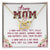 Gift For Army Mom - A Hot Mess - The Interlocking Heart Necklace Interlocking Hearts Necklace