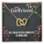 For Girlfriend Interlocking Hearts Necklace - All I Need Is Your Love