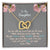 Daughter Hug You Again - Hearts Necklace Interlocking Hearts Necklace