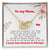 Gift For Mom - Interlocking Hearts Necklace