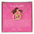 To My Lovely Daughter Interlocking Hearts Necklace