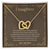 Graduation Gift For Your Daughter Gorgeous Love Knot Necklace. Interlocking Hearts Necklace