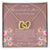 To My Beautiful Mom On My Wedding Day Interlocking Hearts Necklace