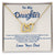 Collection Daughter - My Little Princess - Interlocking Hearts Necklace