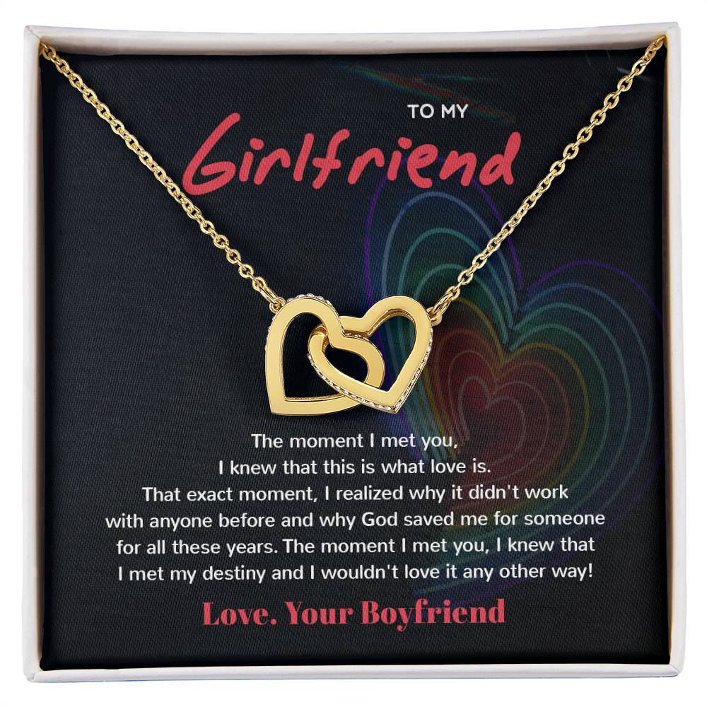 Interlocking Hearts - From Your Boyfriend Interlocking Hearts Necklace