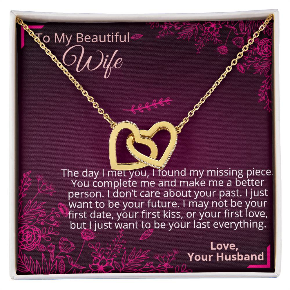 I Met You - Interlocked Hearts Interlocking Hearts Necklace