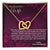 I Met You - Interlocked Hearts Interlocking Hearts Necklace
