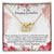To My Amazing Grandma Interlocking Hearts Necklace