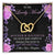 Gifts For Mom From Daughter Interlocking Hearts Necklace