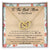Gift For Mom - I Need To Say I Love You - Interlocking Interlocking Hearts Necklace