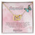 Gift For Girlfriend Interlocking Hearts Necklace