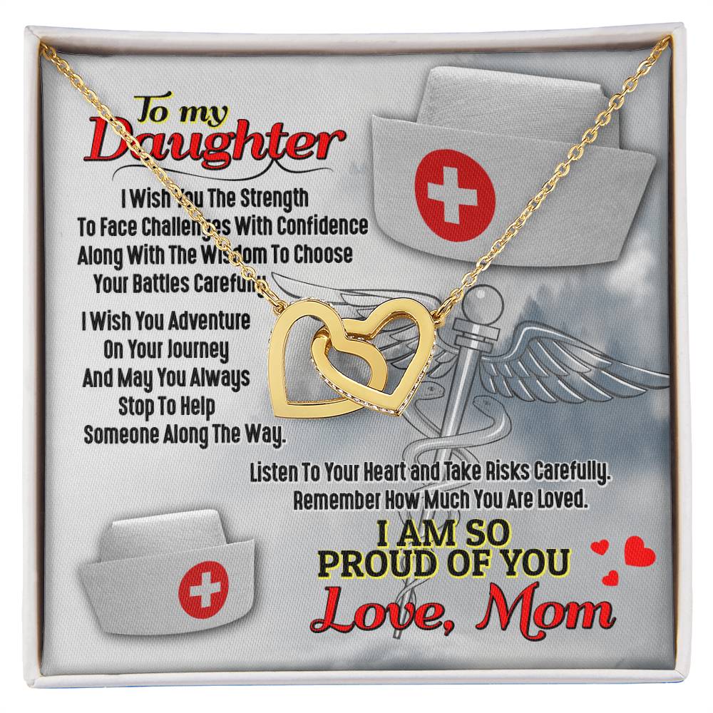 Nurse'S Daughter - Interlocking Heart Necklace Interlocking Hearts Necklace
