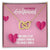 Interlocking Hearts - Your Smile Is My Favourite Thing In This Whole Word Interlocking Hearts Necklace