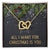 All I Want For Christmas - Heart Necklace Interlocking Hearts Necklace