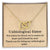 Unbiological Sister Interlocking Hearts Necklace