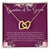 Grandmother Of The Groom Gift Necklace Grandma Wedding Gift Nana Bridal Shower Rehearsal Dinner Thank You Gift Interlocking Hearts Necklace