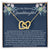 Gift For Granddaughter 1St Interlocking Hearts Necklace