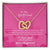 To My Girlfriend - You Take My Breath Away - Hearts Necklace Interlocking Hearts Necklace