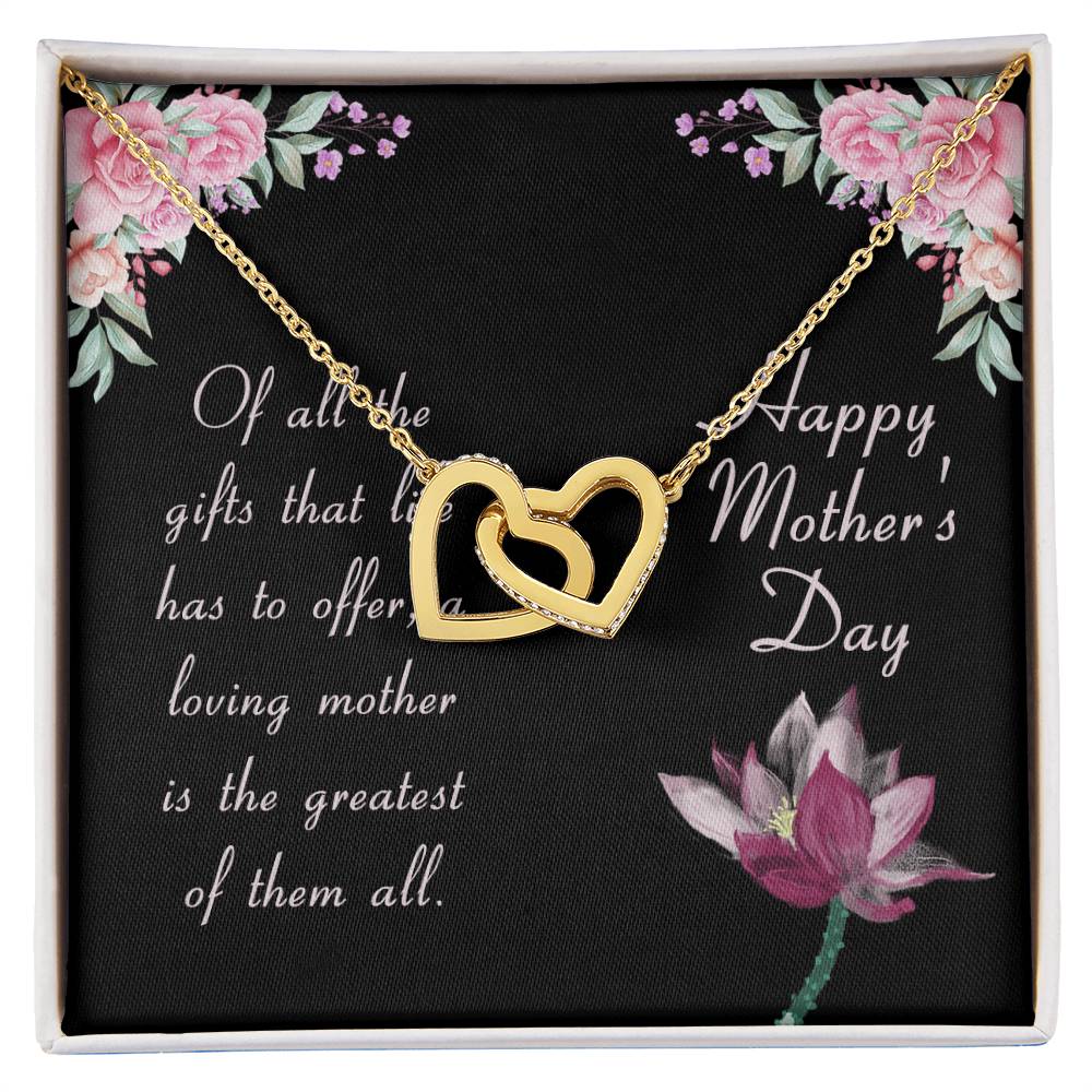 Of All The Gifts - Interlocked Hearts Interlocking Hearts Necklace