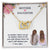 You Will Always Have Me And I Will Always You Mother Gift - Necklace Interlocking Hearts Necklace