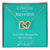 You Are The Cristina To My Meredith Necklace Interlocking Hearts Necklace