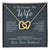 To My Wife - You Are My Soul Interlocking Hearts Necklace