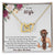 Gift For Wife Wife - Necklace Interlocking Hearts Necklace