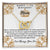 60Th Birthday Gift For Mum Interlocking Hearts Necklace