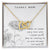 Thanks Mom - Between The Lines Interlocking Hearts Necklace