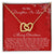 To My Daughter-In-Law Merry Christmas - Life Has Given Me The Gift Of You - Hearts Necklace Interlocking Hearts Necklace